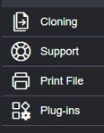 Plug-Ins Option as seen on the Fujifilm device  landing page. 