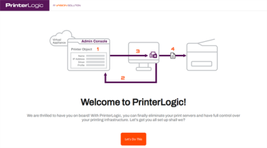 VA configuration wizard with the orange Lets do this button in the lower middle.